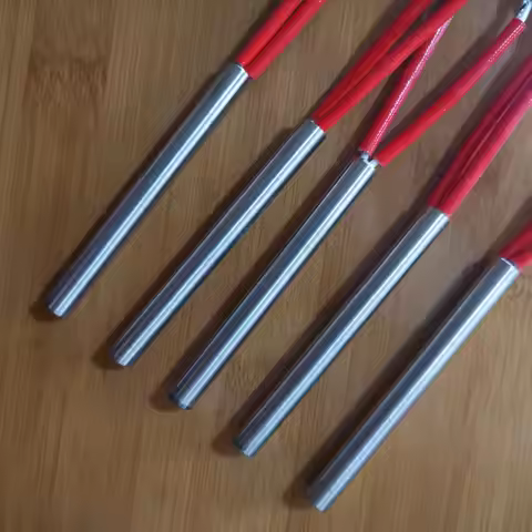 5PCS x Heater Cartridge diameter 6mm Voltage 220V , 6*50 100W ; 6*80 120W ;6*100 150W ；6*120mm 200W;