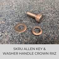 STAINLESS STEEL SKRU ALLEN KEY & WASHER HANDLE CROWN RXZ