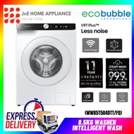 SAMSUNG WW85T504DTT/FQ WW85T504DTT Front Load Washer with AI Ecobubble™ , 8.5KG (Washing Machine,Mesin Basuh,洗衣机)