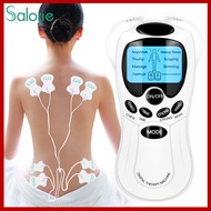 【massage】8 Pads modes Electric Massager Tens unit Acupuncture Body Massage Digital Therapy Machine Back Neck Foot Healthy Care (English manual)