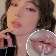 5 Colors Waterproof Diamond Shimmer Glitter Lip Gloss Sparkling Glitter Liquid Lipstick Diamond Pear