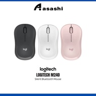 Logitech M240 Silent Bluetooth Mouse Graphite / Off-white / Rose