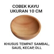 10 cm Mini Wooden Sambal Mortar and Pestle Sambal Mortar and Pestle