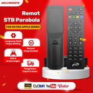 Remot Remote STB Receiver Parabola Matrix Apple HD DVB T2 UHF