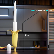 {tygkjgk} New 3D Gravity Katanas Sword Banana Shape Retractable Swords Decompression Samurai Toy  Co