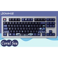 Black Coral Sea Keycaps, 61/64/68/84/87/104/108 Keycaps CHERRY PBT Keycaps GK61 Cherry MX Switch Mec
