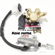 Kaliper belakang + master rem set belakang Yamaha 3C1 V-ixion New  R15 v2  Xabre  NVL  NVA asli orig