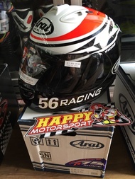 Helm arai RX7RR5 size M L XL 56 design red  original Japan