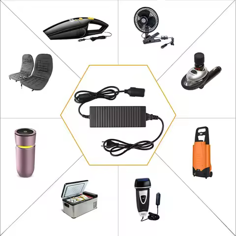 Car Power Adapter AC to DC Converter 110V/ 240V to 12V 15A 160w Power Supply Adapter Cigarette Light