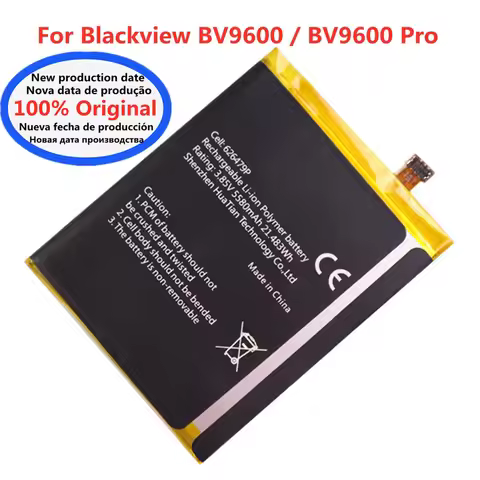 New 100% Original Battery For Blackview BV9600 Pro BV9600Pro Phone Batteries Bateria 5580mAh