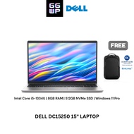 DELL DC15250 15.6" Laptop (13th Gen i5-1334U/8GB/512GB NVMe/Win11 Pro/2 Years Onsite Warranty)