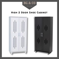 HASTING 2 Door Shoe Cabinet 2 Door Shoes Cabinet 2 Door Shoes Rack 2 Door Shoe Rack Almari Kasut Rak Kasut Kabinet Kasut