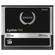 EgoDisk PRO 512GB CFast 2.0 Card - (BLACKMAGIC URSA Mini | BMPCC Pocket | 4K • 4.6K • 6K | Canon • X