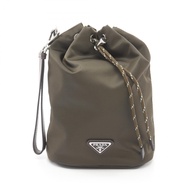 【二手】Prada PRADA TESSUTO TECH 束口袋 2NE0672HE1F0334 卡其色尼龍束口袋 女士 全新
