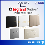 [SG Seller] Legrand Galion Socket and Switch White Dark Silver Champagne Rose Gold