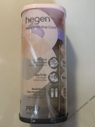 Hegen PPSU方圓型寬口吸管杯 330ml Straw Cup Purple
