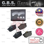 Proton Waja 1.6/ 1.8 & Volvo S40 /V40 1.8 1995- GBS (REAR) Brake Pad (6120)