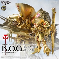 (帖在就有貨😃) 全新 Volks 原裝 五星物語 黃金電騎士 KOG Knight of Gold Type D Mirage 毀滅炮武裝 版本 1/100 模型 IMS 系列，只開盒點算過部件數目