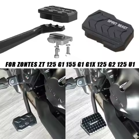 For ZONTES ZT 125 G1 155 G1 G1X 125 G2 125 U1 Motorcycle Modified Foot Brake Lever Pedal Foot Peg En