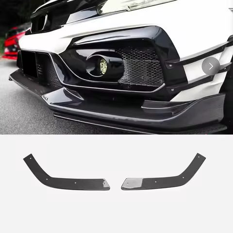 For Honda Civic Type R FK8 VRSAR2 Style Front Under Splitter - Perfect Fit FK8, Race-Inspired Aerody