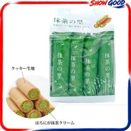 (獨立包裝x 1 包) 日本宇治茶園 京都宇治抹茶蛋卷 抹茶の里  (新舊包裝隨機發送)