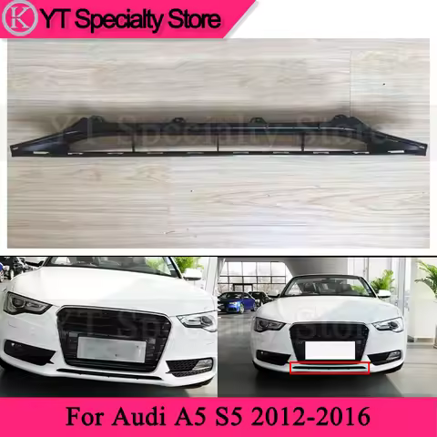 Kamshing 8T0807647A Front Bumper Ventilation Grille For Audi A5 S5 2012-2016 Front Bumper Lower Gril