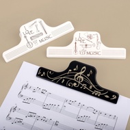 Taiwan Transparent Music Sheet Clip Piano Music Sheet Clip Sheet Music Clip Note Clip Book Clip Shee