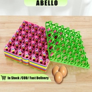 Shockproof 30 Eggs Tray Plastic Egg Pallet Stackable Organizer Egg Holder