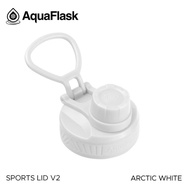 ♞Aquaflask Lid Cap ARCTIC WHITE Sport Lid fits to all sizes 14OZ,18OZ,22OZ,32OZ,40 OZ,64OZ