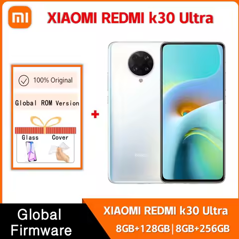 Xiaomi Redmi k30 Ultra Elevating cell phone 6.67'' 64MP 8GB 512GB full screen Tianguet 1000 4500mAh 