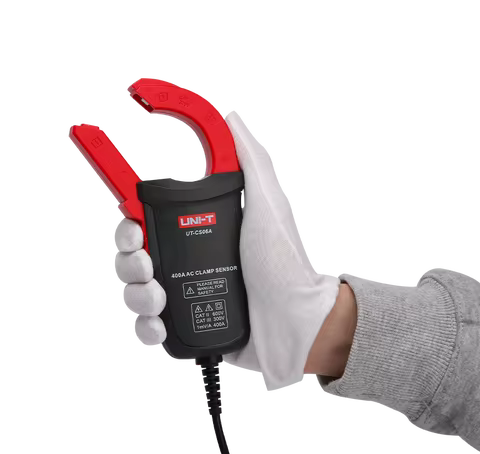 UNI-T UT-CS06A 400A AC Current Clamp Sensor; Multimeter Sensor For UT61E+ UT196 UT139C UT117C UT136B