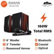 [SG Ready Stock] HiVi Swans Speakers K800 Karaoke Active Speakers