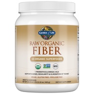 Garden of Life Fiber Supplement, Raw Organic Fiber Powder, 30 Servings, 15 Organic Superfoods, Probi