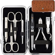 3 Swords Germany - brand quality 7 piece manicure pedicure grooming kit set for professional finger 