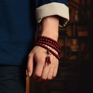 6mm 8mm *108 Beads Ebony Wood Buddhist Buddha Meditation Prayer Bead Mala Bracelet Women Men Yoga Je