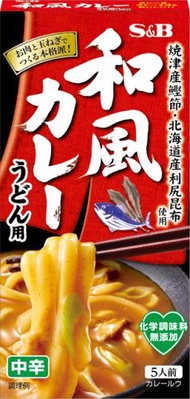 S &amp; B Japanese style curry in for Udon spicy 110g undefined - S＆B日式咖喱在辣乌冬110克