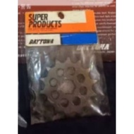 FRONT GEAR DVX SUZUKI SATRIA120RU LSCM HIU DUMBA RC100 TORNADO CRISTAL