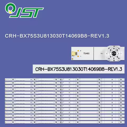 14pcs LED 75R6E3 75H6570G 75H6510G 75A6G HD750S3U72-TAB1\S2\GM\ROH HD750S3U81-TAB1 SVH750A76 CRH-BX7