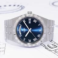 Tudor (TUDOR) Royal Series Automatic Mechanical Gold Men's Watch Swiss Watch Diamond Men's Watch Calendar Week 41mm Blue Disc M28600-0005