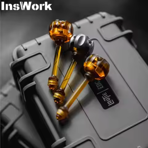 LAUTIE EDC NoizC-Nano PEI Polished Connection Rod Fidget Spinner Noiz Series
