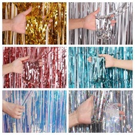 Rain Silk Curtain Tassel Wedding Birthday Door Curtain Supplies Wedding Room Decoration Decorative R