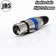 Jack xlr female / socket xlr female