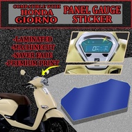 HONDA GIORNO PANEL GAUGE STICKER / HONDA GIORNO STICKER DECALS