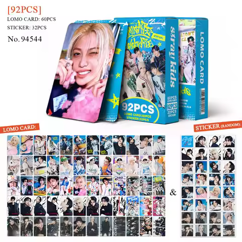 92pcs SKZOO Stray Kids Card Changbin Bangchan Felix Lee Know HD Postcards High-Quality Super Collect