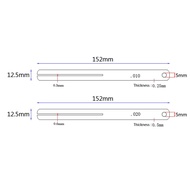 [LIS1] 0.01Inches Guitar Fret Puller FretBoard Fingerboard R-epair Tool Protector Steel Plate