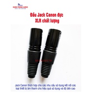 Canon XLR3 male audio connector
