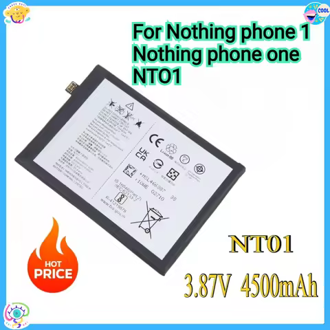 New Battery 4500mAh NT01 For Nothing phone 1 Nothing phone one NT01 Mobile Phone Batteries