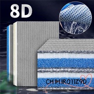 CHIHIRO11Z9D 1Pcs Biochemical Filter, High-Density 8-Layers Aquarium Filter Sponge,  8D Cotton Spong