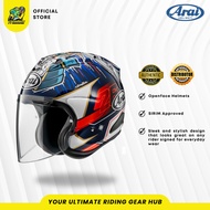 (OPEN FACE) Arai Vz Ram Pedrosa Shogun