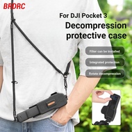BRDRC Suitable for DJI OSMO POCKET 3 Body Protective Cover Lens Screen Protective Case Dustproof Sto